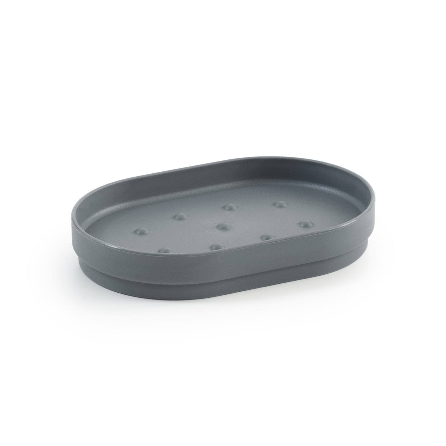 gedy-sharon-porte-savon-gris-mat-poser image 1