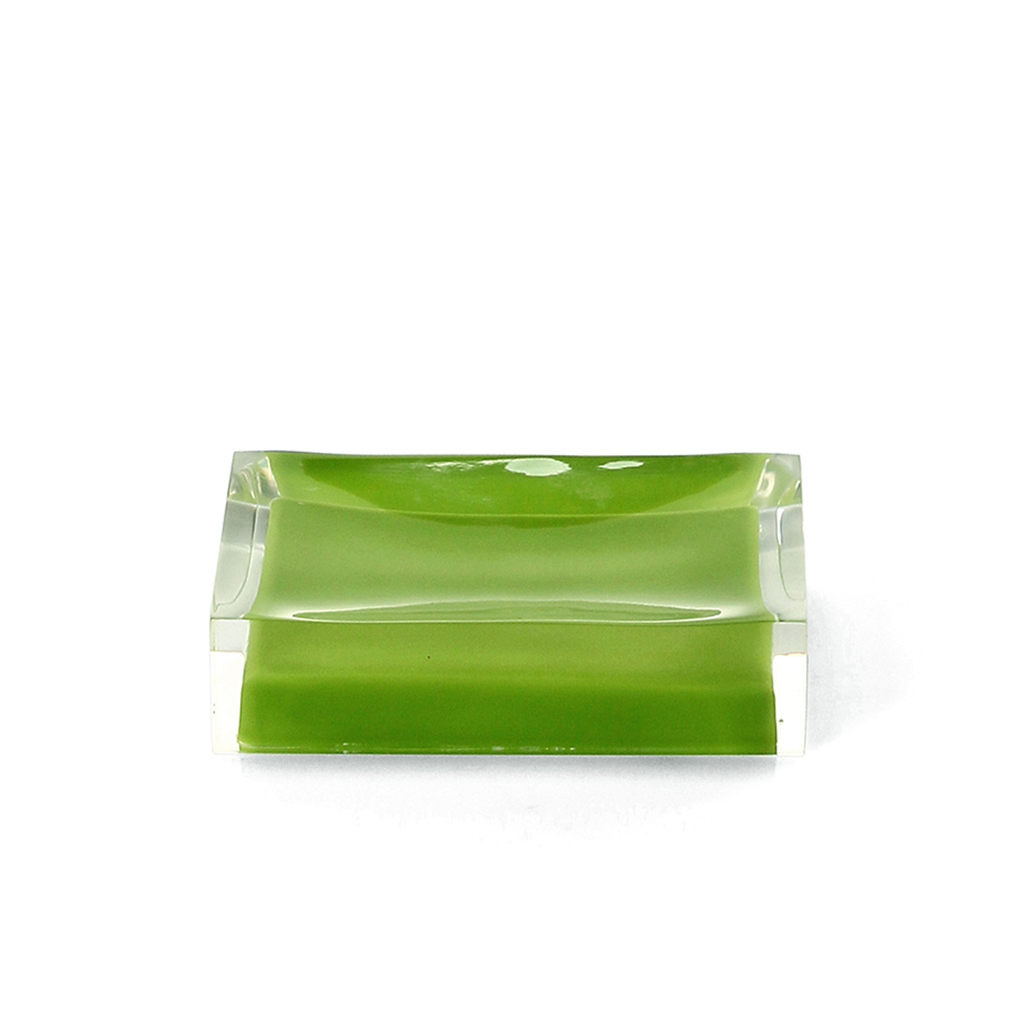 gedy-rainbow-porte-savon-vert-acide-poser image 1