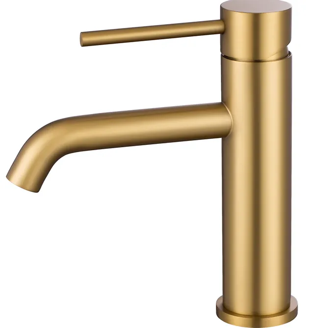hudor-scamandre-b205-mitigeur-lavabo-dor-bross-laiton image 1