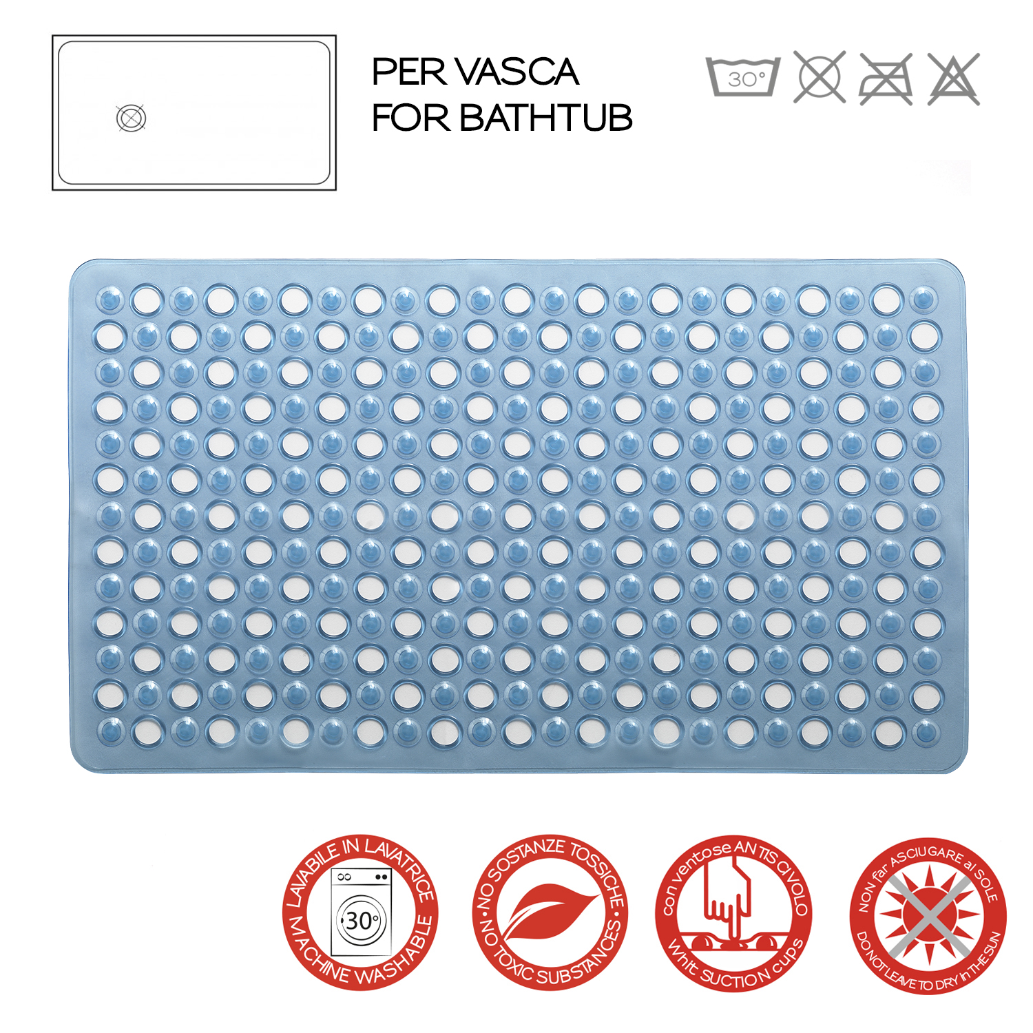gedy-maim-tapis-de-baignoire-60x38-cm-bleu-transparent image 5