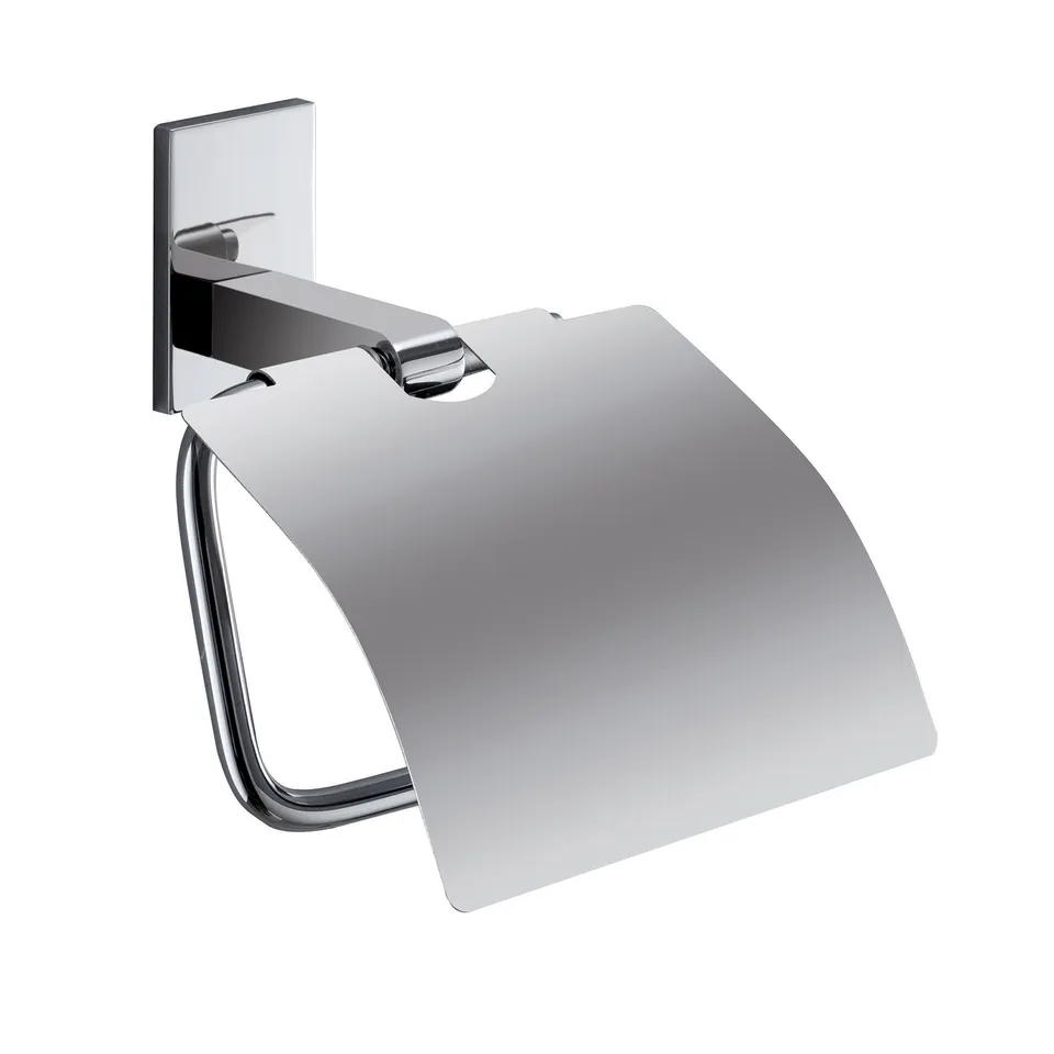 gedy-maine-porte-rouleau-couvercle-chrome image 1