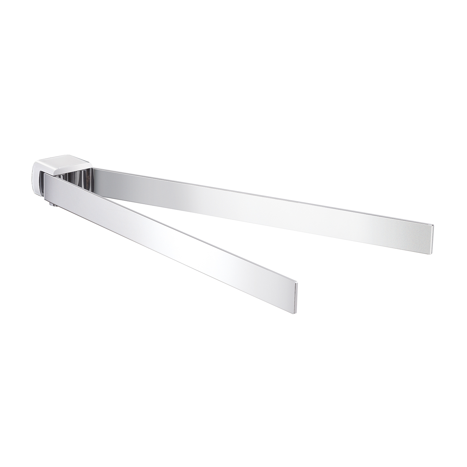 gedy-pirenei-porte-serviette-r-glable-chrom image 1