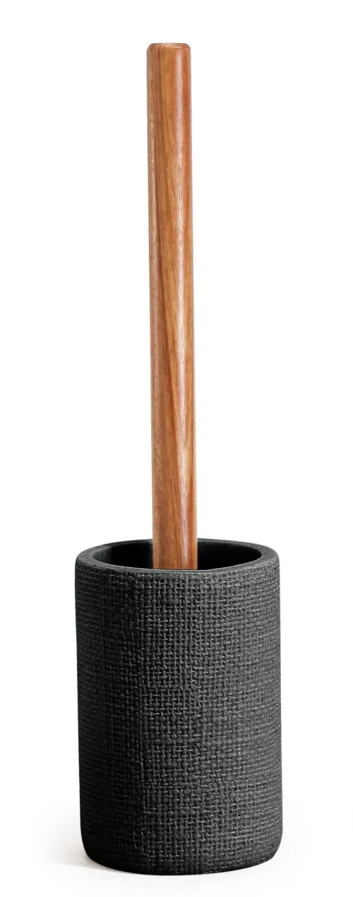 bisk-craft-brosse-wc-pot-balai-noir image 1