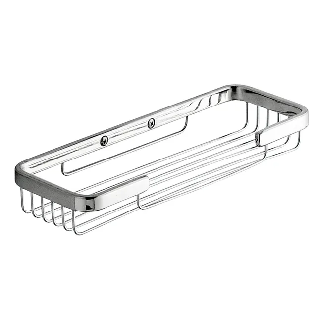 gedy-augustus-panier-douche-fil-chrome-rectangulaire image 1