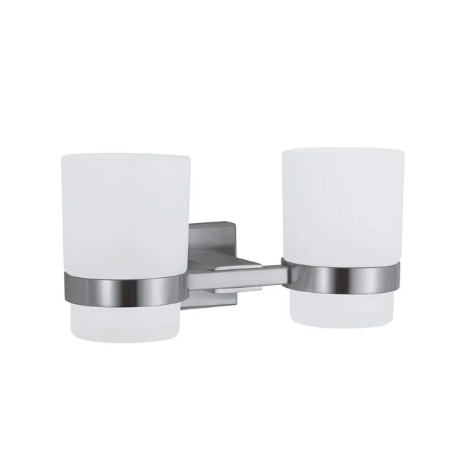 hudor-nip-e-porte-brosse-dents-double-chrom-laiton image 1