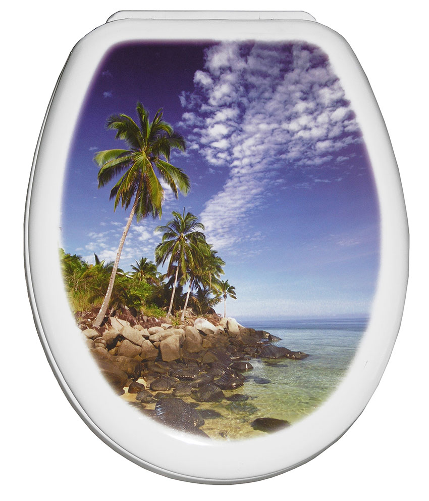 bisk-yucca-foto-abattant-wc-blanc-standard image 2