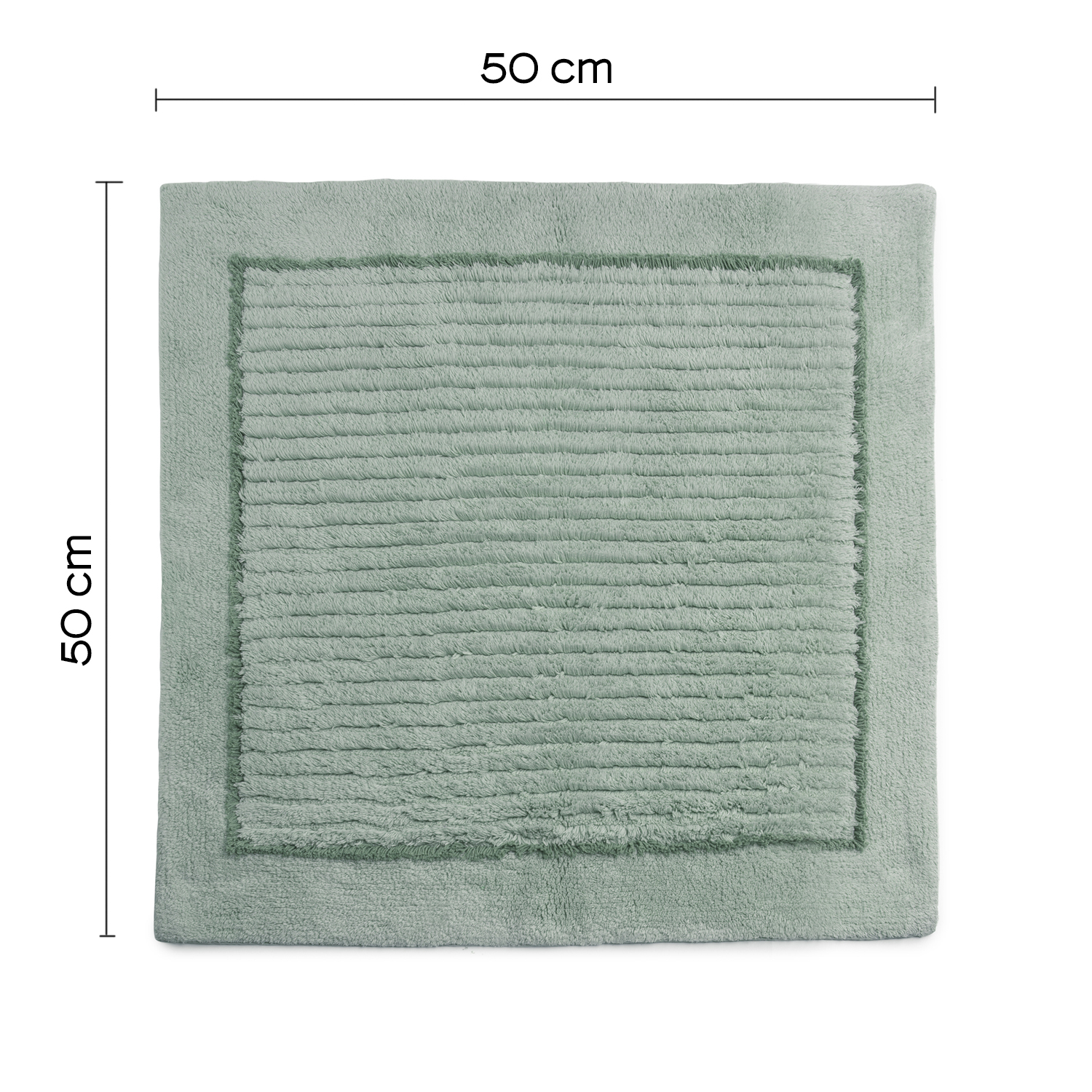 gedy-land-tapis-de-bain-50x50-vert image 2