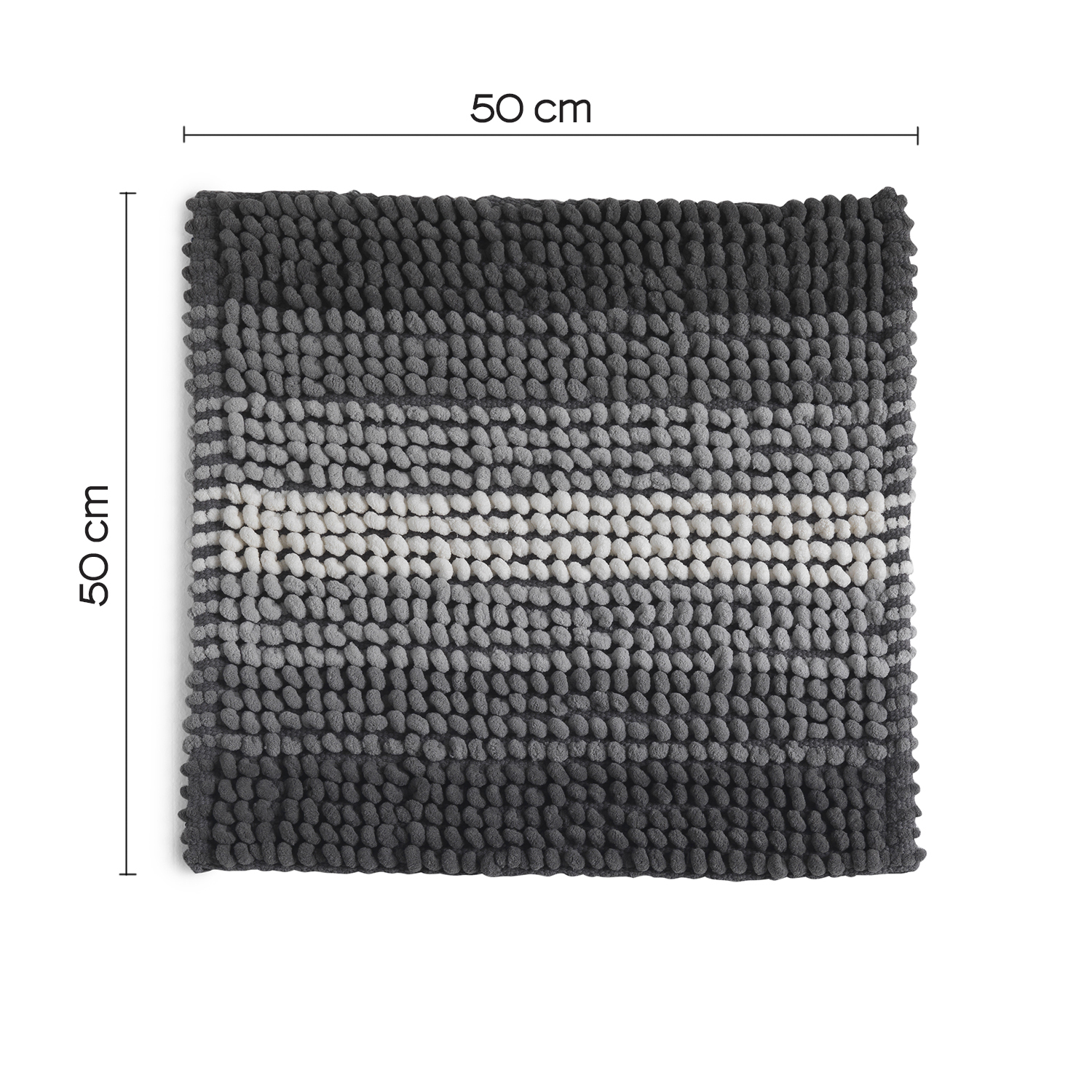 gedy-bubble-tapis-de-bain-50x50-cm-gris image 3