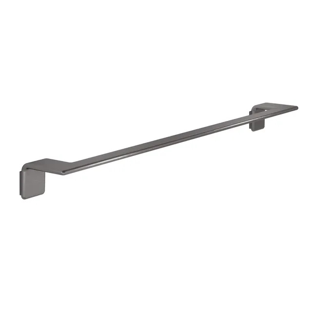 gedy-il-giglio-porte-serviette-mural-60-cm-gun-metal image 1