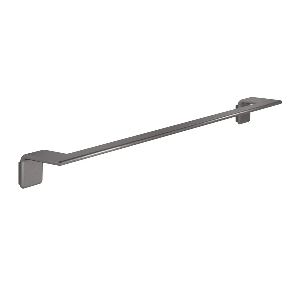 gedy-il-giglio-porte-serviette-mural-60-cm-gun-metal image 1
