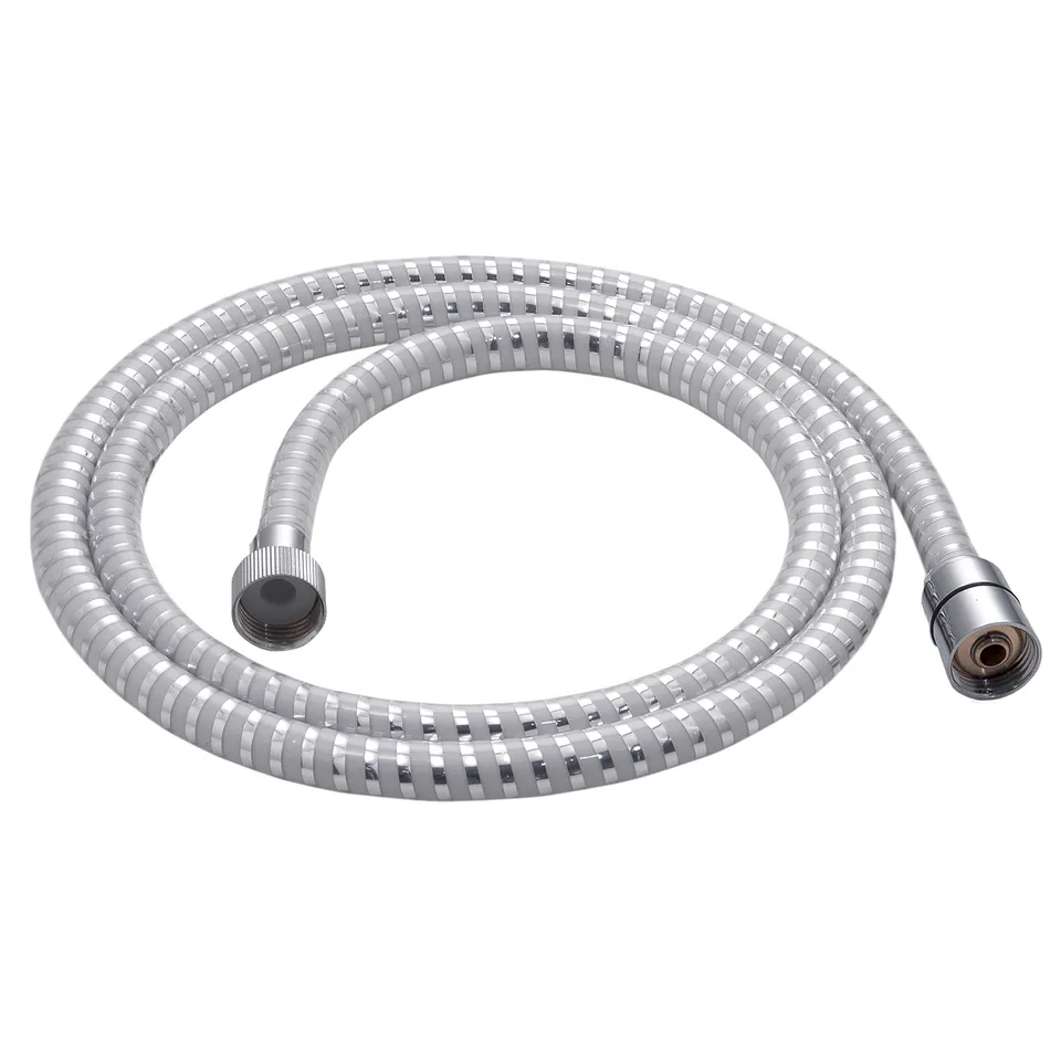 gedy-double-white-00-flexible-de-douche-blanc-chrome image 1