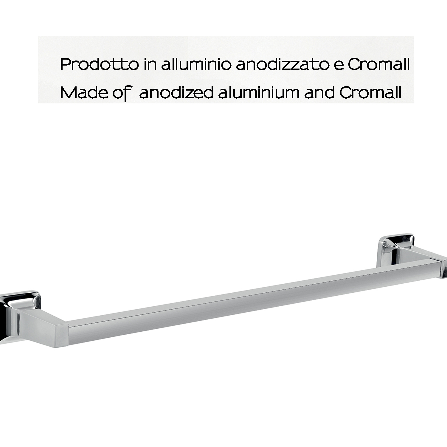 gedy-k2-porte-serviette-60-cm-chrome-mural image 3