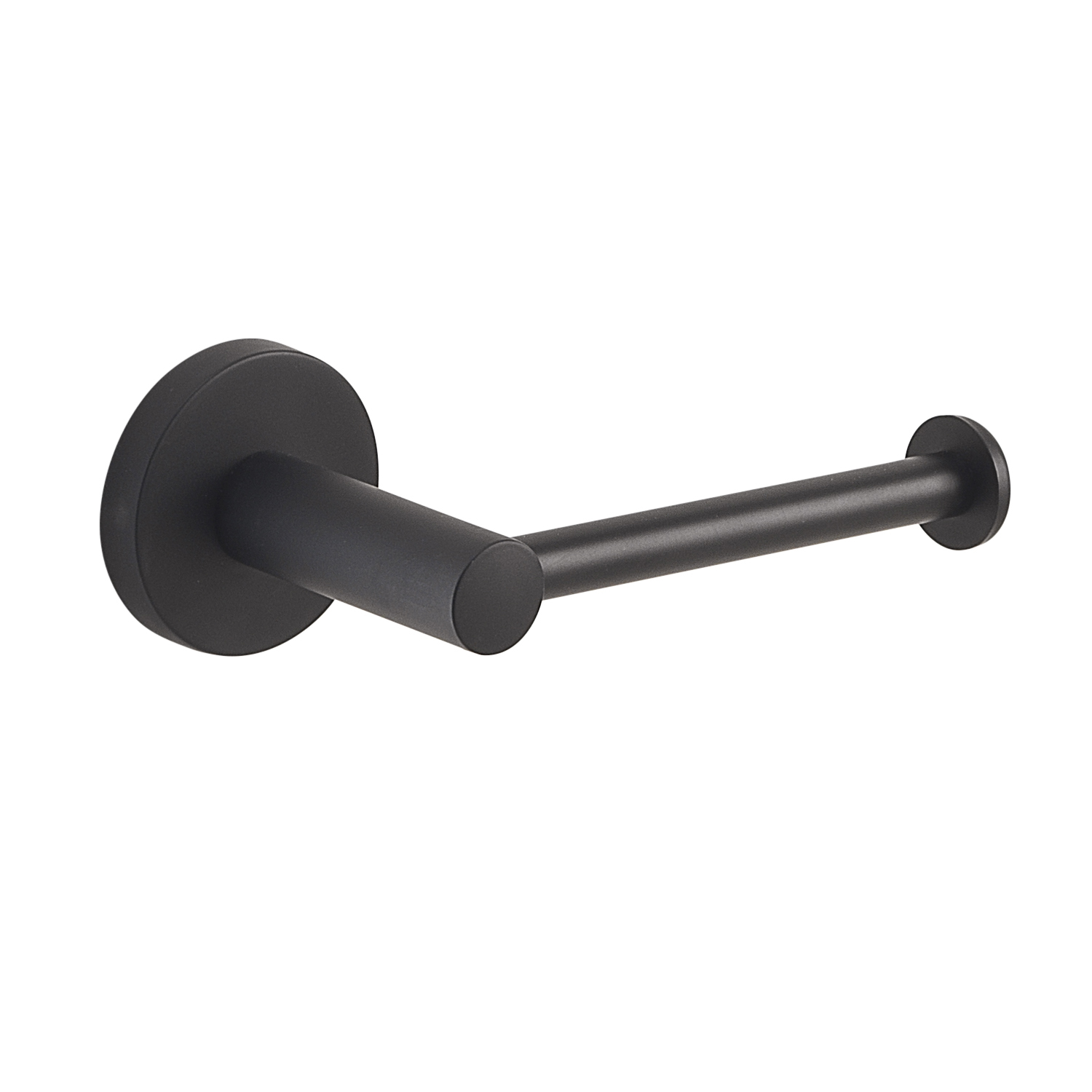 gedy-felce-plus-porte-rouleau-noir-mat-fixer image 1