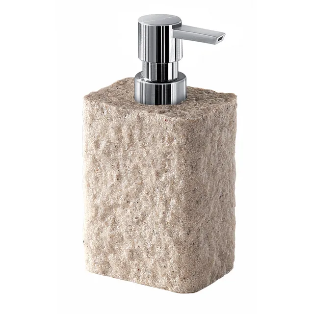 gedy-aries-distributeur-de-savon-beige-poser image 1