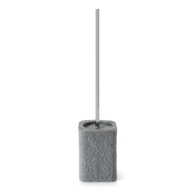 gedy-aries-porte-brosse-wc-gris-poser image 1