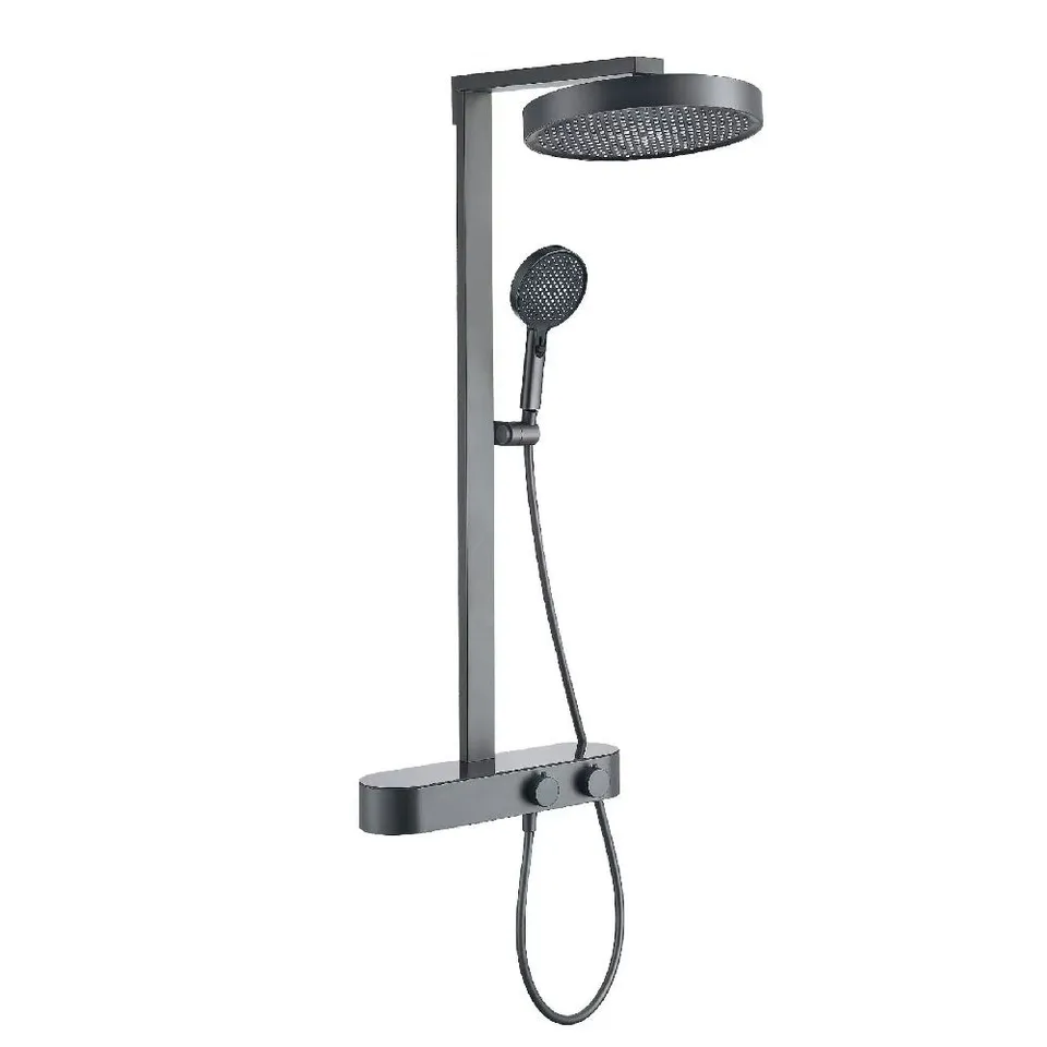 hudor-moderna-colonne-de-douche-gunmetal-laiton-320-mm image 1
