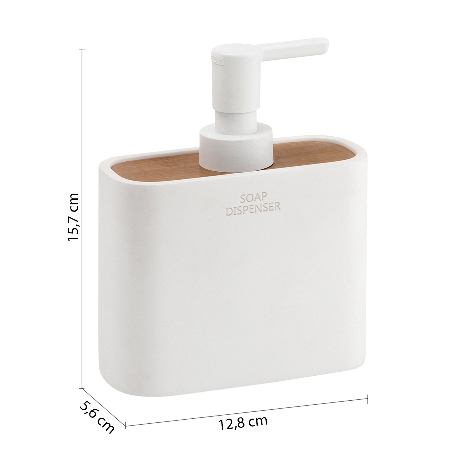 gedy-ninfea-distributeur-savon-blanc-mat-bamboom image 2