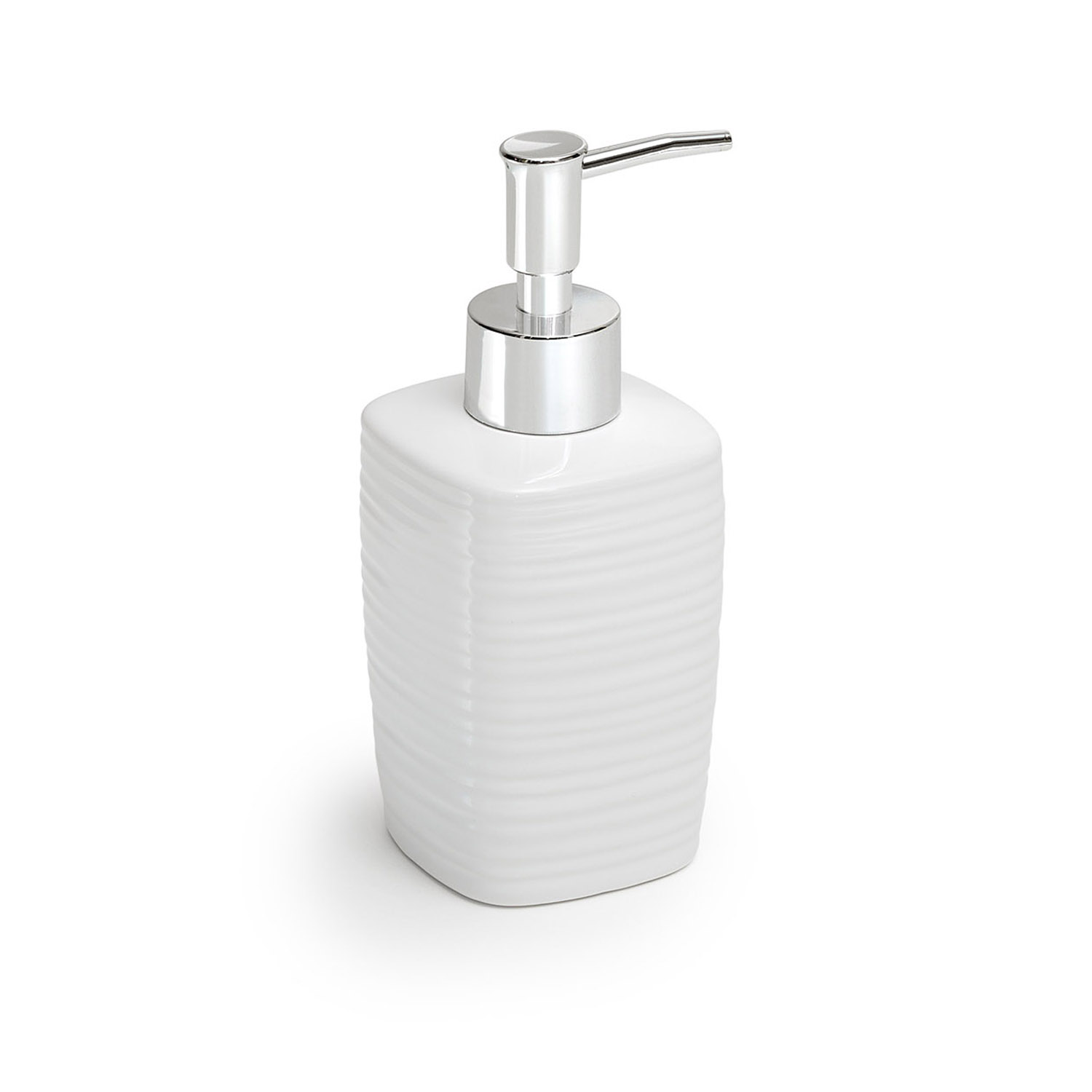 gedy-kelly-distributeur-de-savon-blanc-poser image 1