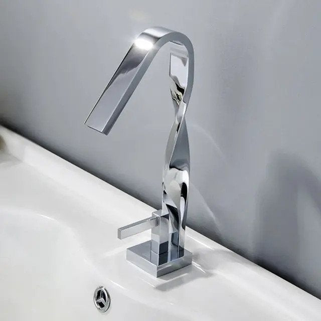 hudor-rymanthe-robinet-lavabo-sur-lev-chrom-laiton-2 image 2