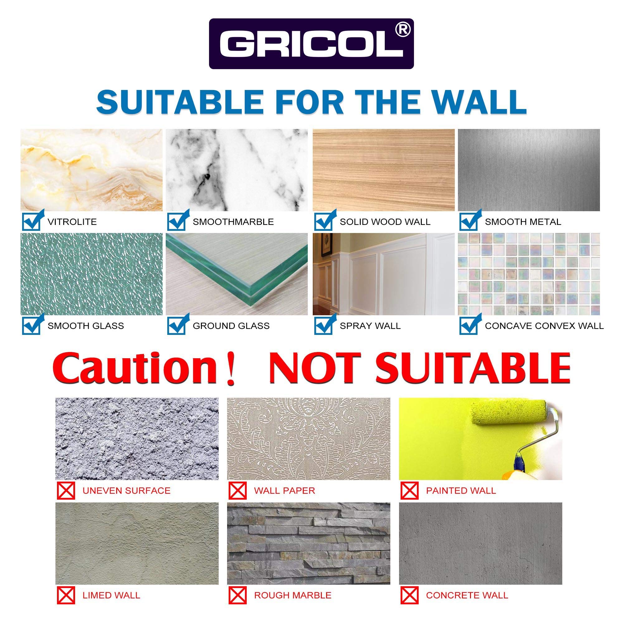 gricol-tag-res-de-douche-tag-re-sans-per-age-argent-2-niveaux-antirouille image 6