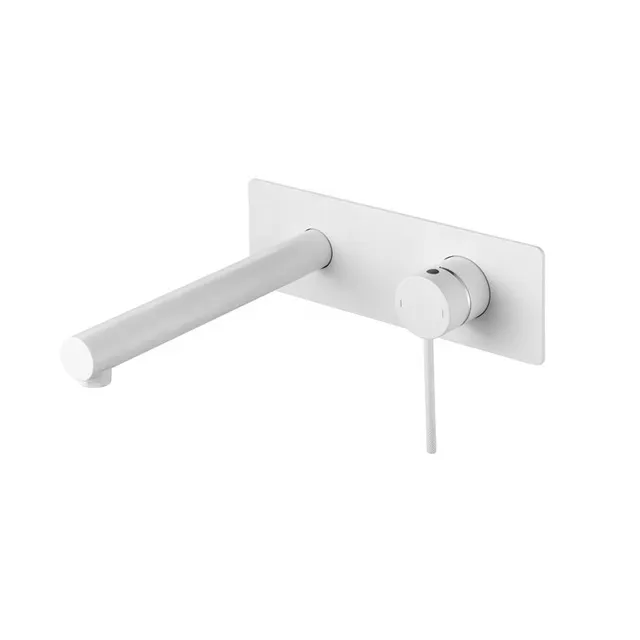 hudor-argolide-robinet-lavabo-mural-blanc-mat image 1