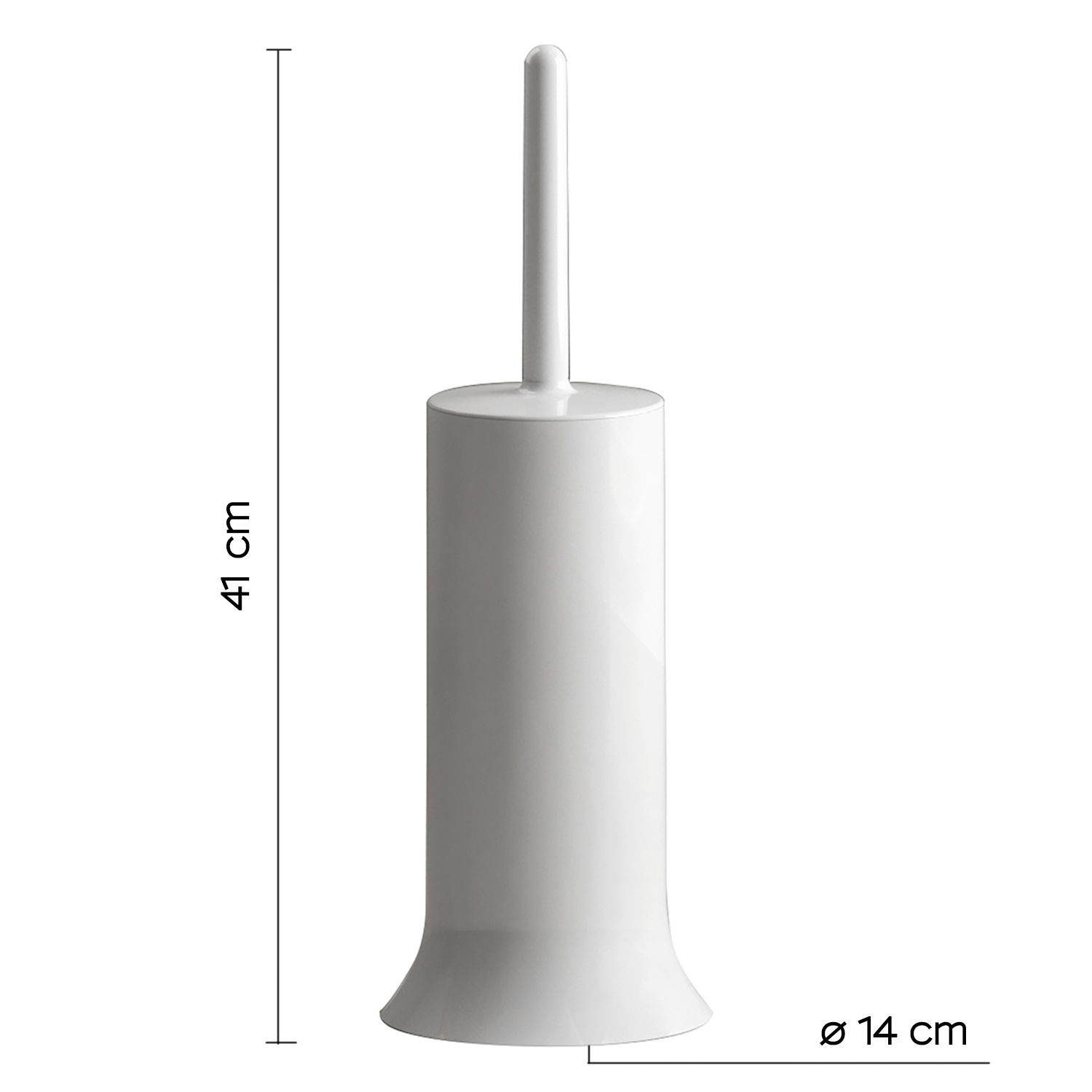 gedy-peter-porte-brosse-wc-blanc image 2