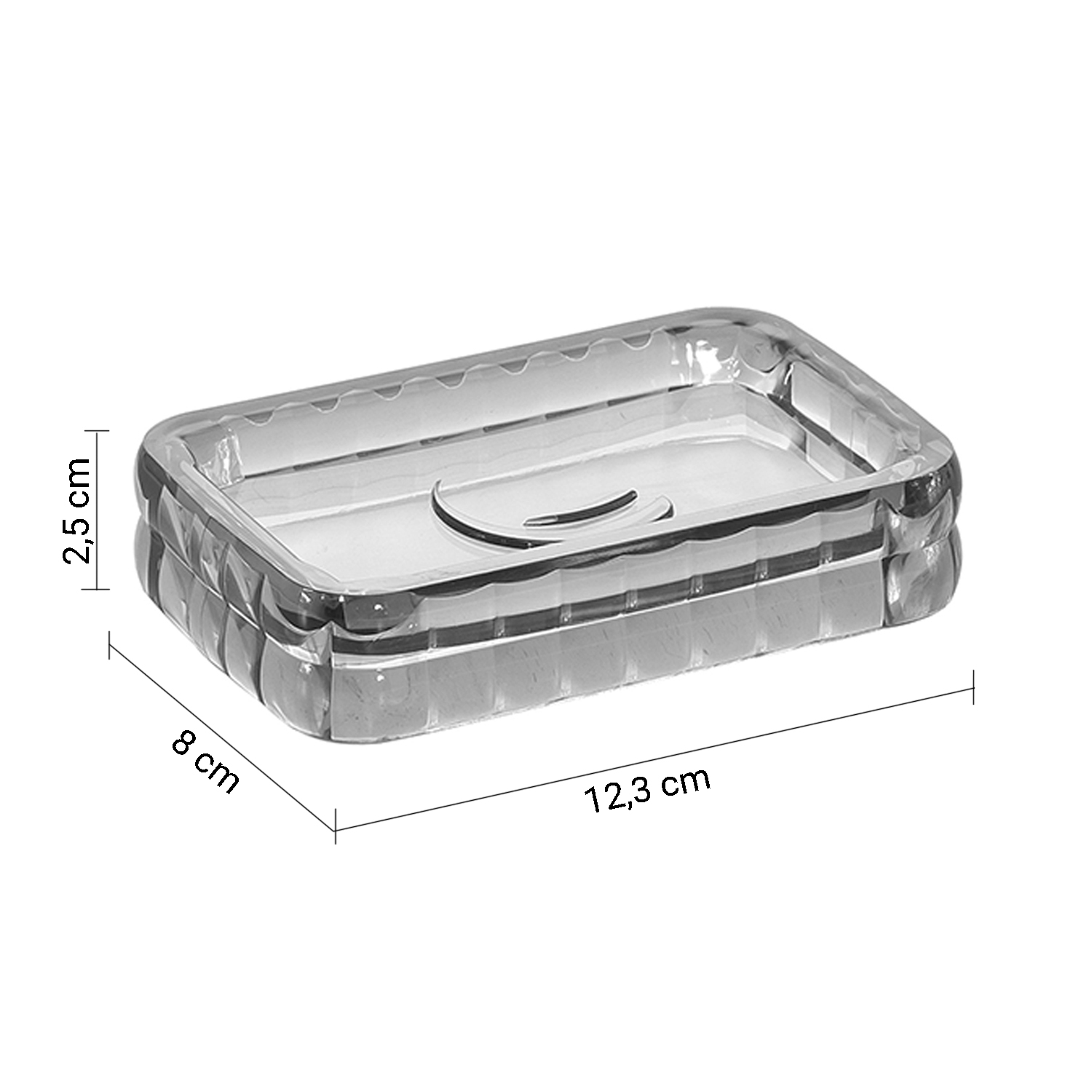 gedy-glady-porte-savon-anthracite-poser image 2