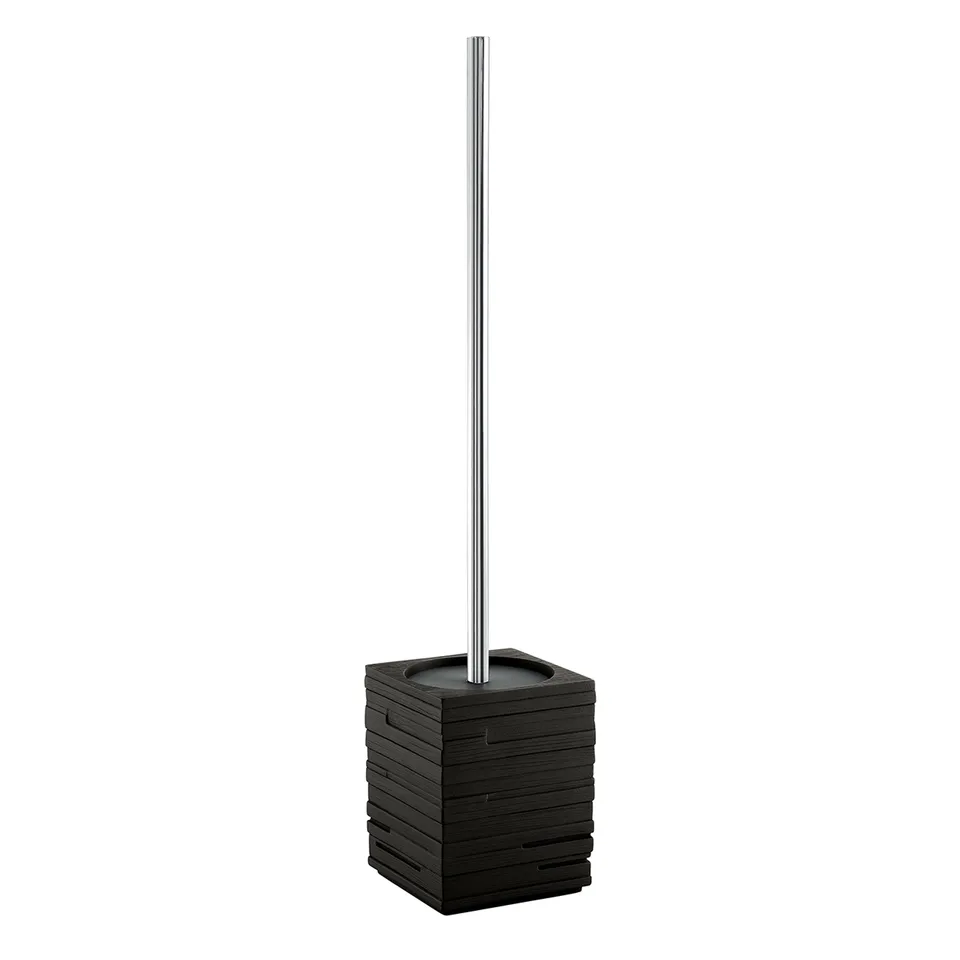 gedy-quadrotto-porte-brosse-wc-noir-poser image 1