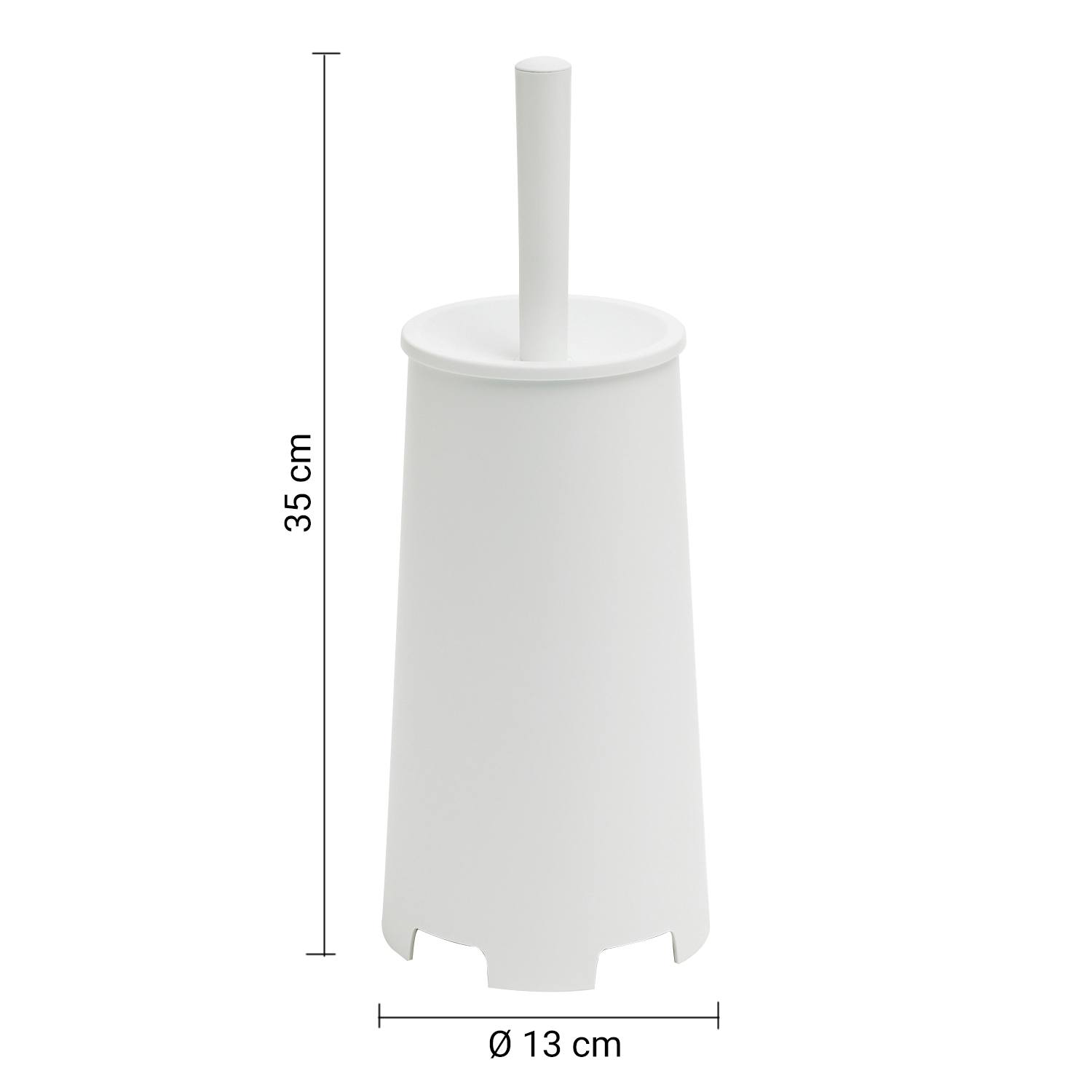 gedy-oscar-porte-brosse-wc-blanc-poli image 2