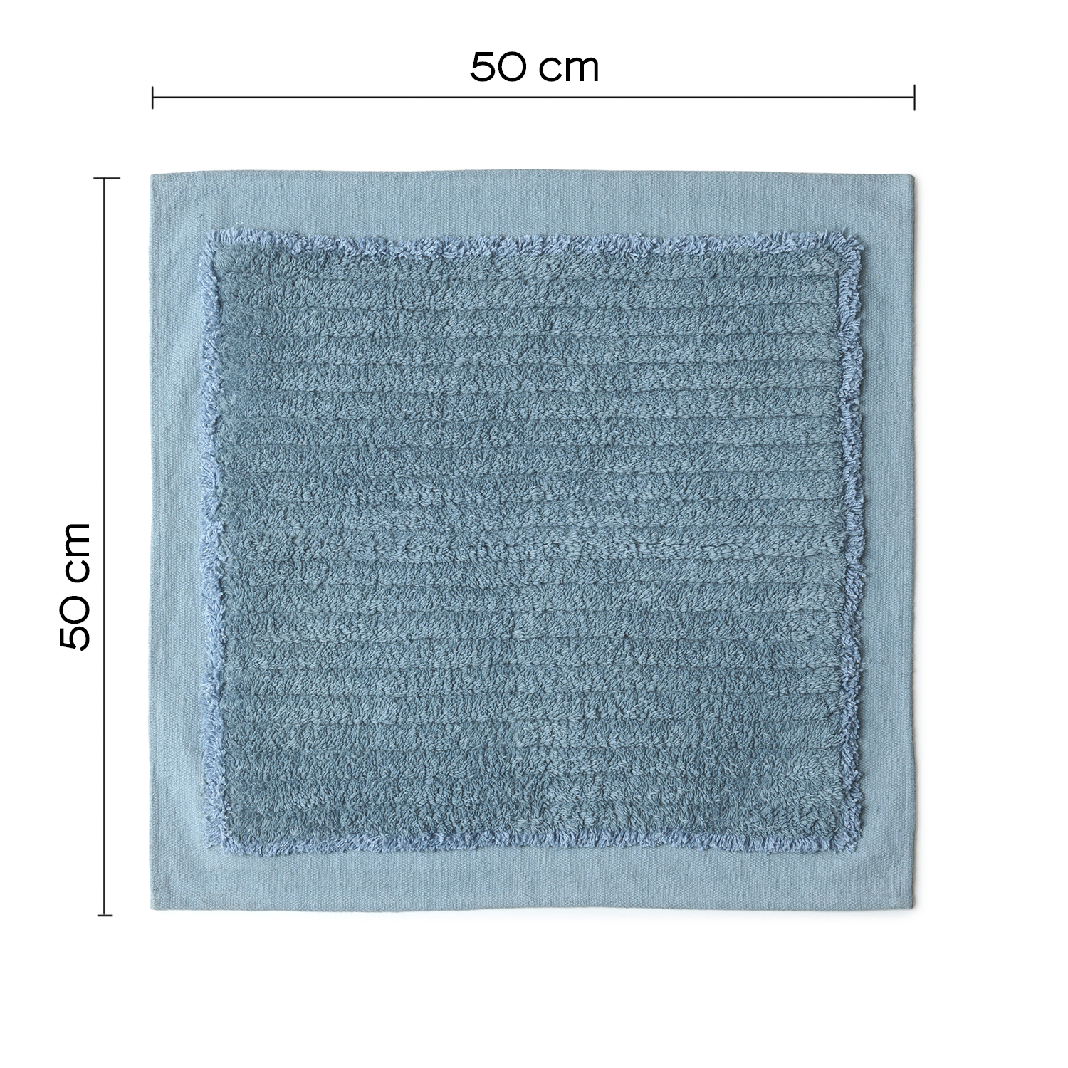 gedy-land-tapis-de-bain-50x50-bleu-ciel-ponge image 2
