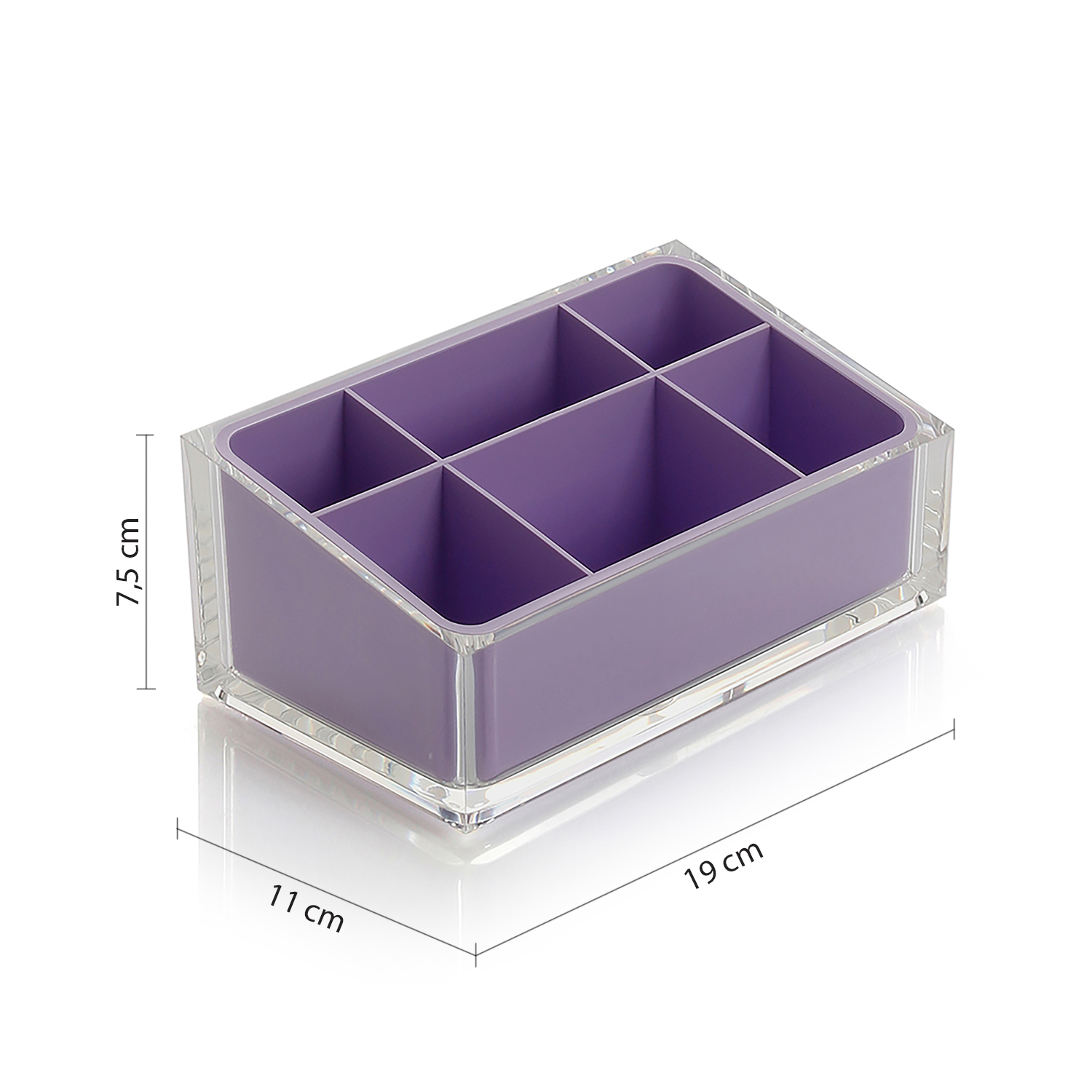 gedy-rainbow-organisateur-salle-de-bain-lilas image 2