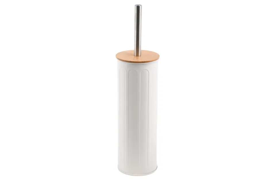 bisk-brosse-wc-avec-support-pot-pos-plastique image 1