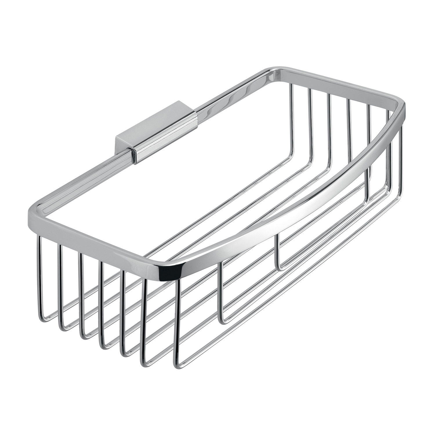 gedy-trinidad-porte-objet-douche-d-angle-chrome image 1
