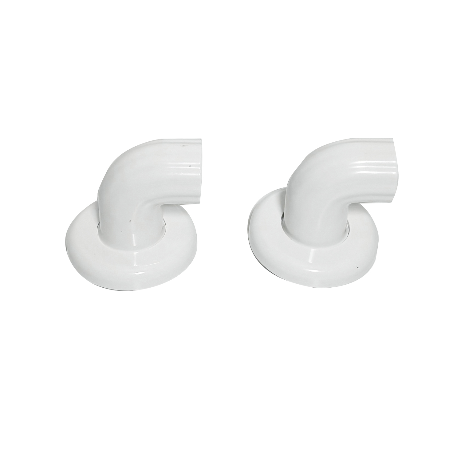 gedy-friend-kit-2-coudes-90-couvercles-blanc image 1