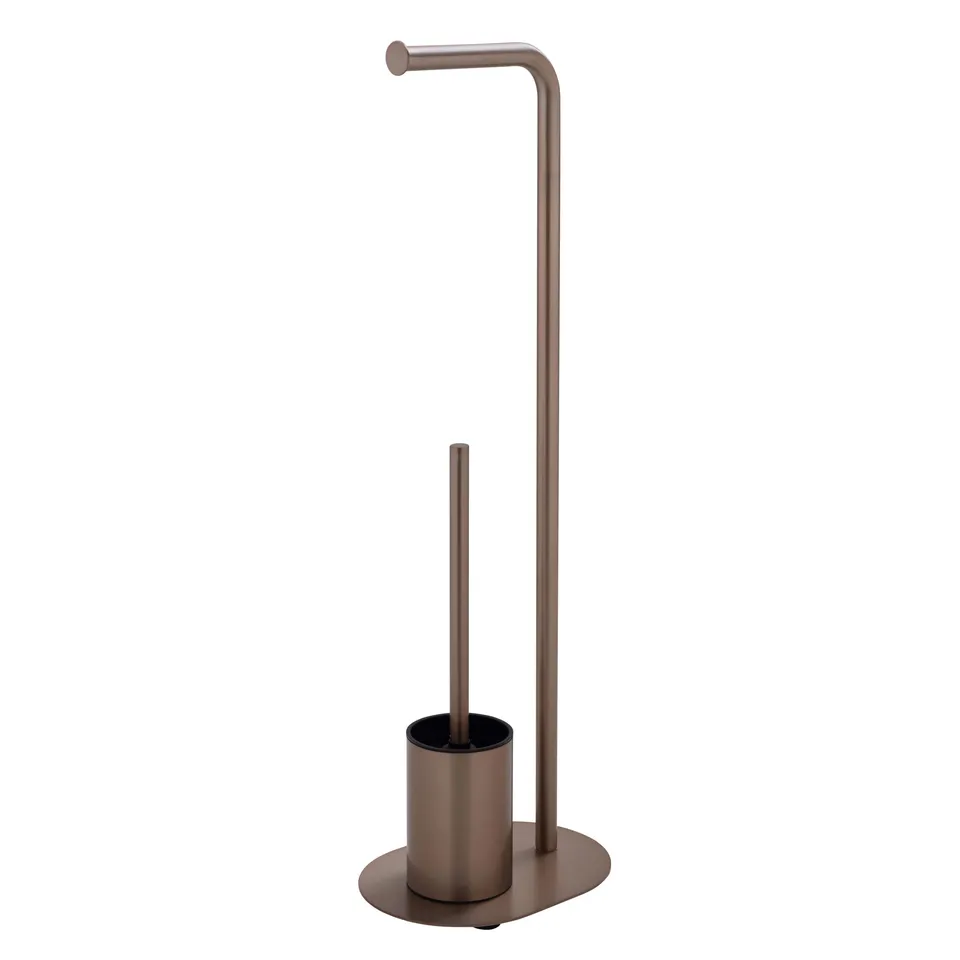 bisk-harmony-porte-balai-wc-cuivre-satin image 1