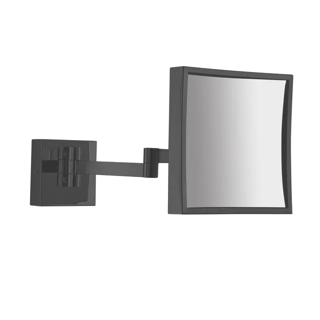 gedy-maya-miroir-grossissant-noir-mat-salle-de-bain image 1