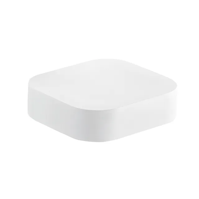 gedy-outline-porte-savon-blanc-mat-inamovible image 1