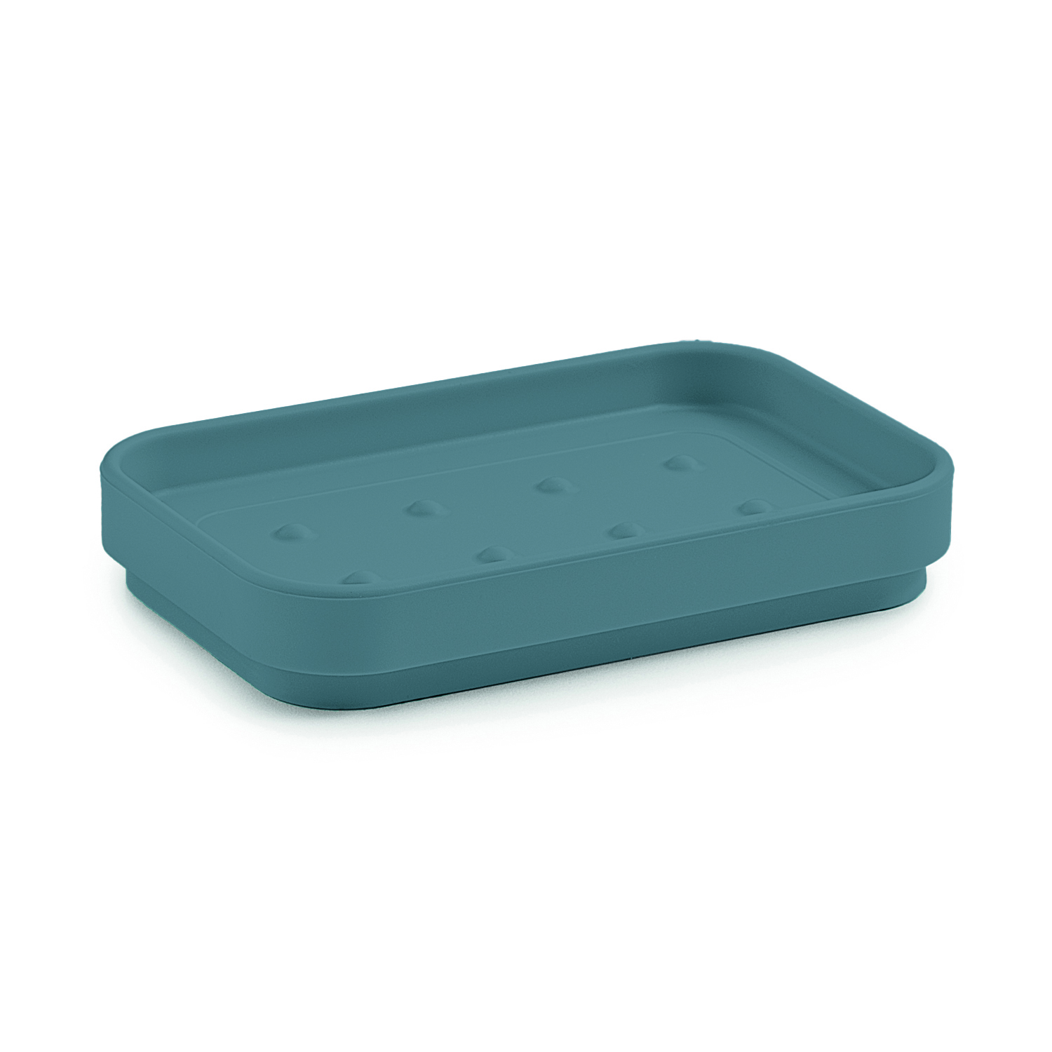 gedy-seventy-porte-savon-turquoise-mat-poser image 1