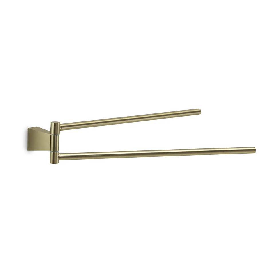 gedy-tonale-porte-serviettes-r-glable-or-mat image 1