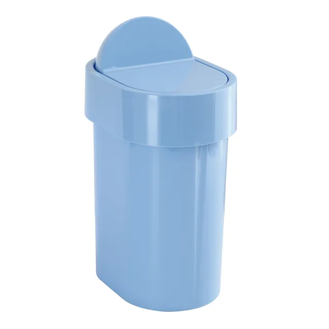 gedy-junior-poubelle-salle-de-bain-bleu-ciel image 1