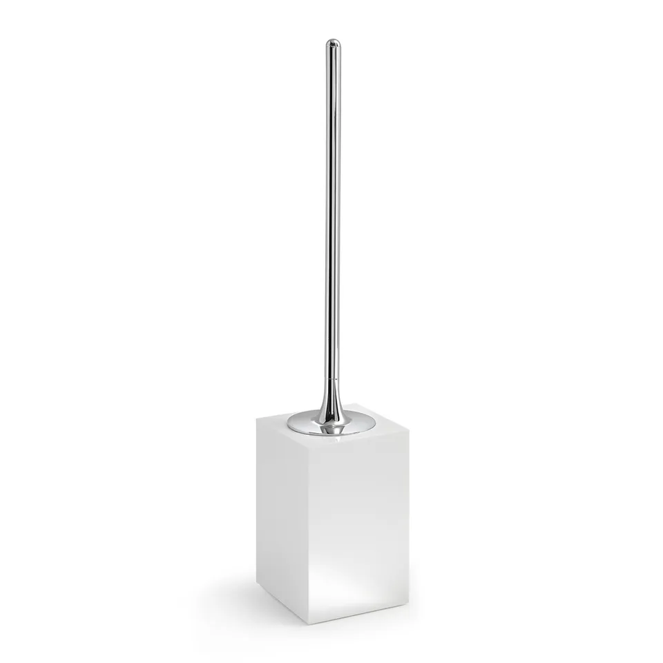 gedy-sofia-porte-brosse-wc-blanc-brillant-poser image 1