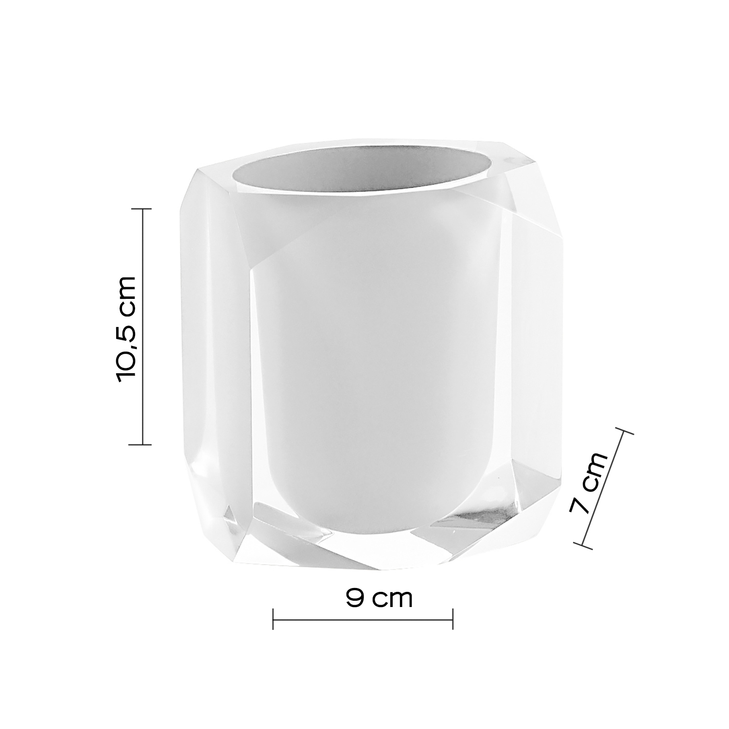 gedy-chanelle-porte-brosse-dents-blanc-poser image 4