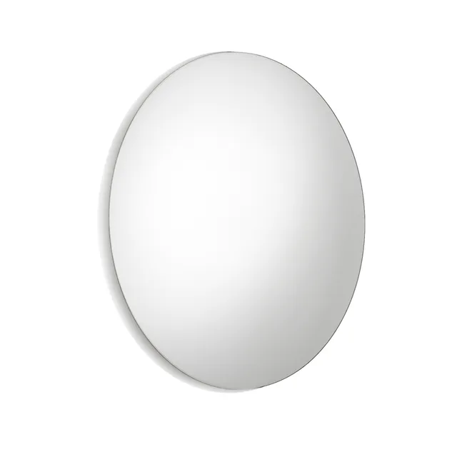 gedy-george-miroir-rond-60-cm-bord-poli-transparent image 1