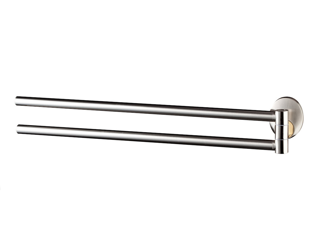 bisk-passion-porte-serviettes-2-barres-mobiles-chrome image 1