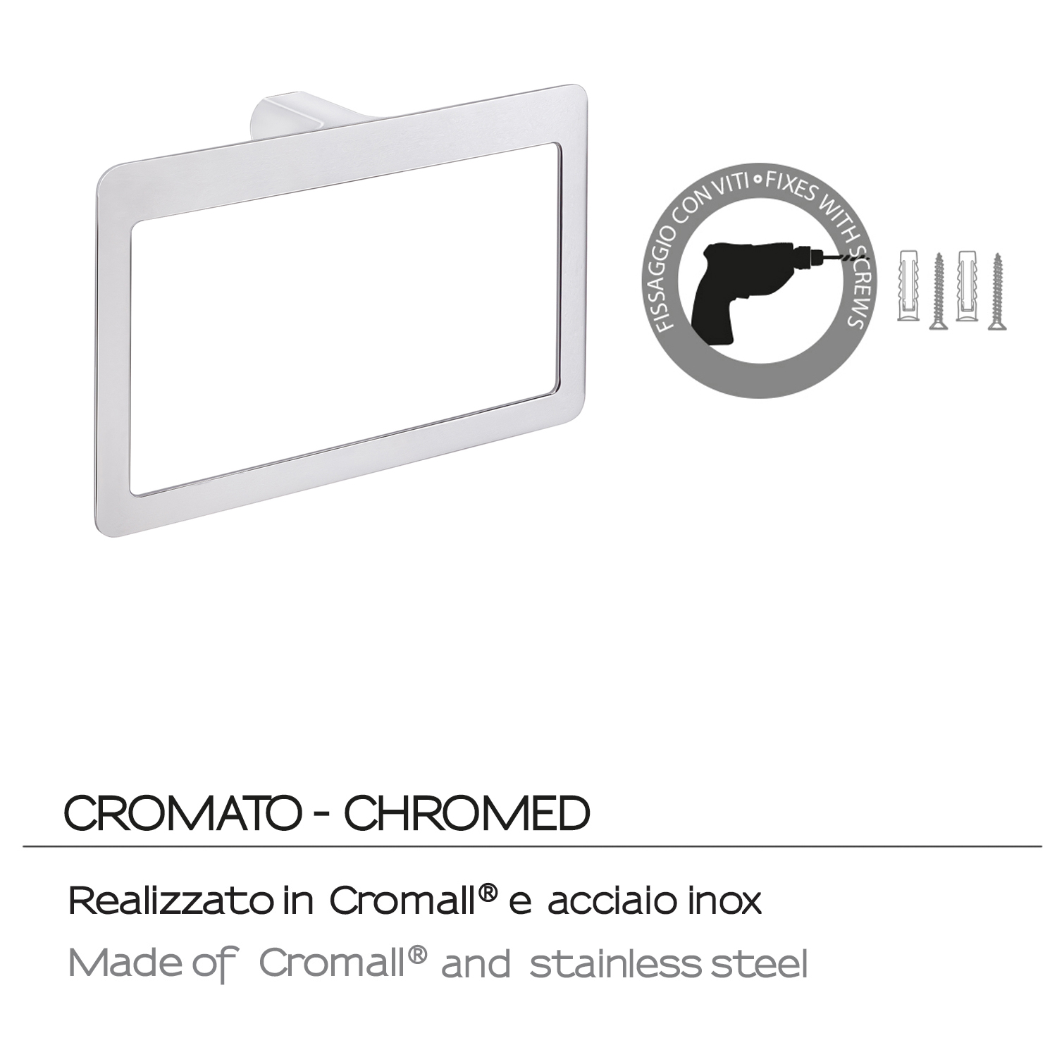 gedy-pirenei-anneau-porte-serviette-chrome image 5