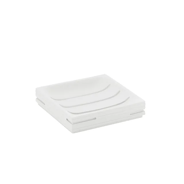 gedy-quadrotto-porte-savon-blanc-poser image 1