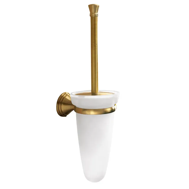 gedy-romance-porte-brosse-wc-mural-bronze image 1