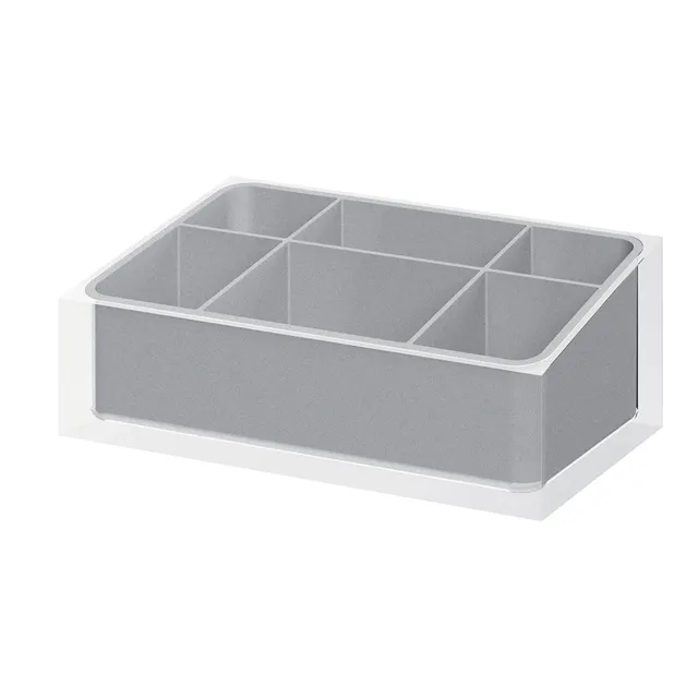 gedy-rainbow-organisateur-salle-de-bain-argent image 1
