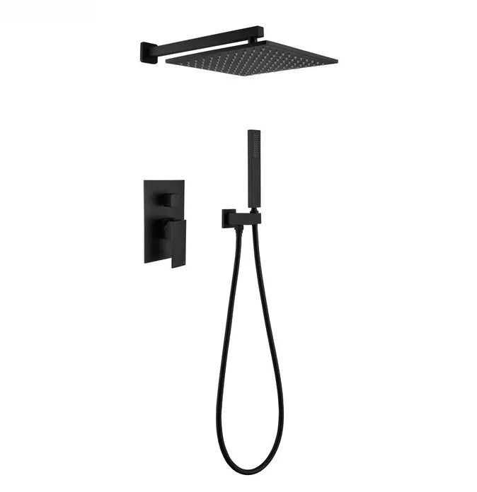 hudor-alph-e-sc23-douche-encastr-e-noir-mat-2-voies image 1