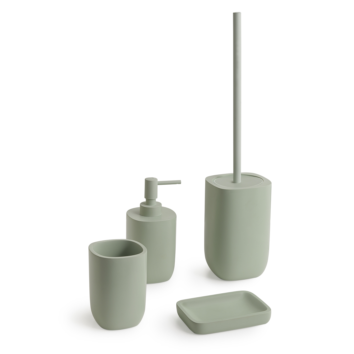 gedy-ylenia-porte-brosse-dents-vert-sauge-mat image 3